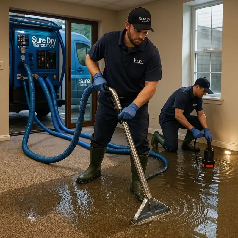 Water Extraction and Removal process in Guayabal, PR